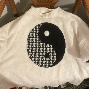 BP mock neck sweater